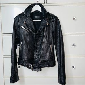 MACKAGE RUMER LEATHER JACKET XXS